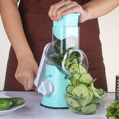 Multifunctional Round Potato Slicer Vegetable Cutter
