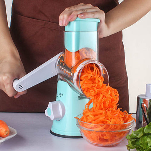 Multifunctional Round Potato Slicer Vegetable Cutter